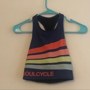 Soul Cycle Racerback Halter Sports Bra